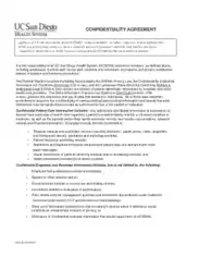 Free Download PDF Books, Patient Medical Confidentiality Agreement Template