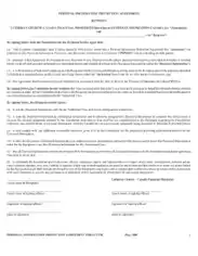 Free Download PDF Books, Personal Information Confidentiality Agreement Template