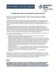 Standard Employee Confidentiality Agreement Template