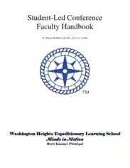 Free Download PDF Books, Student Led Conference Schedule Faculty Handbook Template
