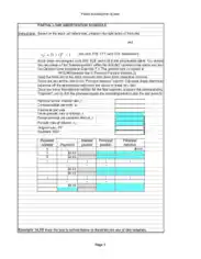 Partial Loan Amortization Schedule Excel Template