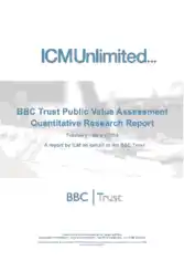 Value Assessment Quantitative Research Report Template