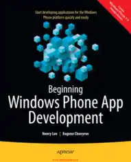 Beginning Windows Phone App Development, Pdf Free Download