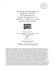 Planning and Designing Academic Library Research Report Template