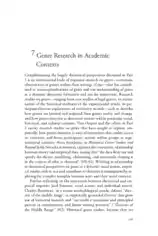 Report of Genre Research in Academic Template