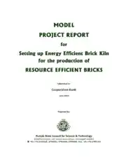 Manufacturing Model Project Report Template