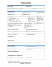 Technical Incident Report Sample Template