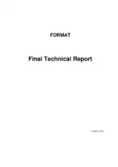 Technical Report Example Template
