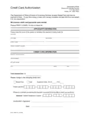 Free Download PDF Books, Blank Credit Card Authorization Forms Template