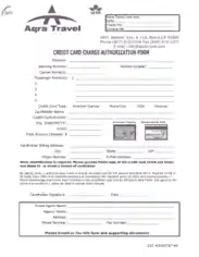 Free Download PDF Books, Credit Card Charge Authorization Form Template