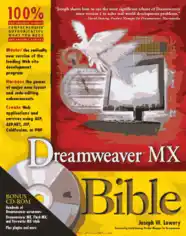 Dreamweaver Mx Bible, Pdf Free Download