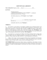 Free Download PDF Books, Agreement of Asset Purchase Sample Template