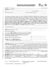 Neorex Residential Purchase Agreement Template