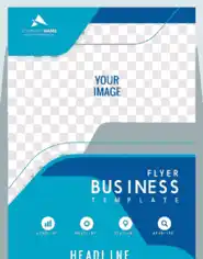 Free Download PDF Books, Elegant Business Flyer Decor Free Vector