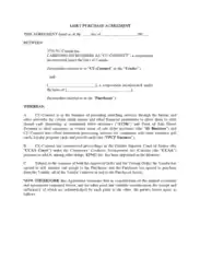 Asset Business Purchase Agreement Template