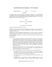 Free Download PDF Books, Confidential Disclosure Agreement Two Companies Template