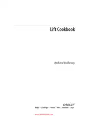 Free Download PDF Books, Lift Cookbook