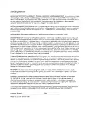 Free Download PDF Books, Business Rental Agreement Template