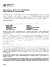Free Download PDF Books, Commercial Customer Agreement Template