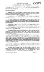 Commercial Lease Agreement City of Sand Point Template