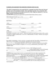 Free Download PDF Books, Sandard Lease Agreement For Commercial Premises Taken On Lease Template