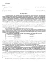 Standard Commercial Property Lease Agreement Template