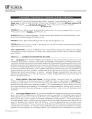 Agreement for Construction Management Services Template