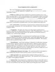 Free Download PDF Books, Agreement for Rental Lease Termination Template