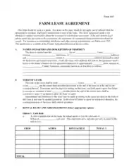 Free Download PDF Books, Farm Land Lease Agreement Template
