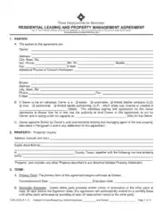 Free Download PDF Books, Property Management Agreement Template