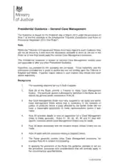Presidential Guidance General Case Management Template