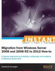 Free Download PDF Books, Migration from Windows Server 2008 and 2008 R2 to 2012 How-to