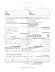 Blank Personal Financial Statement Sample Template