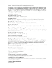 Sheet for Dissertation Participant Information Template