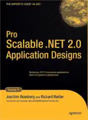 Free Download PDF Books, Pro Scalable .NET 2.0 Application Designs