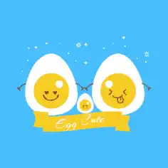 Chicken Eggs Background Cute Stylized Cartoon Decor Free Vector