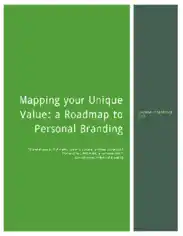 Free Download PDF Books, Roadmap to Personal Brand Statement Template