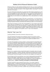 Free Download PDF Books, Personal Statement Format Medical School Template