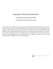 Free Download PDF Books, University Personal Statement Template