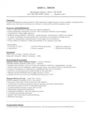 Medical Assistant Resume Objective Statement Template