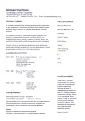Software Engineer Resume Objective Statement Template