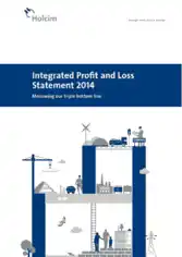 Free Download PDF Books, Integrated Profit and Loss Statement Template