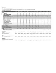 Profit and Loss Statement Excel Template