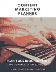 Free Download PDF Books, Content Marketing Planner Template