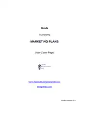 Free Download PDF Books, Free Marketing Plan Guide Template