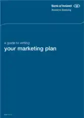 Market Plan A Guide To Write Template