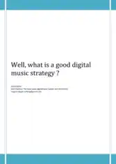 Free Download PDF Books, Music Album Marketing Plan Template