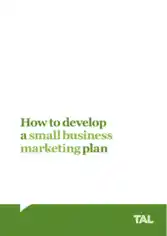 Free Download PDF Books, Small Business Marketing Plan Sample Template