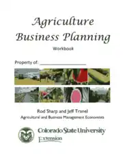 Free Download PDF Books, Agricultural Business Planning Workbook Template