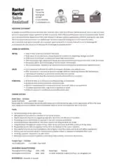 Free Download PDF Books, Personal Sales Associate Resume Template